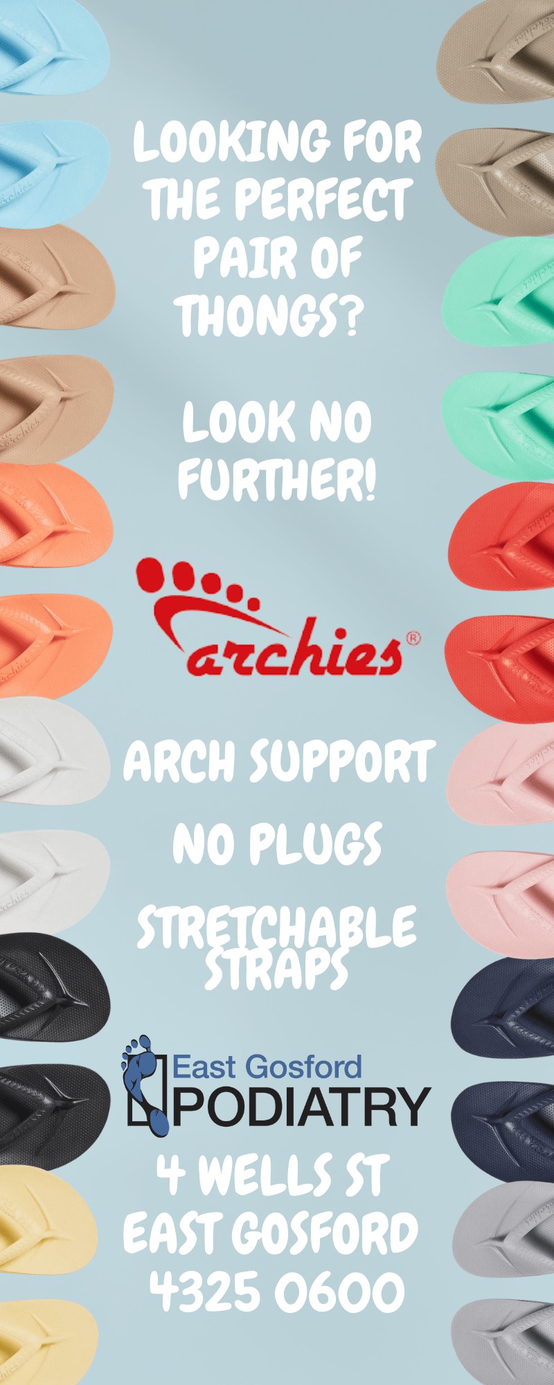 OFFICIAL Archies Thongs Stockist